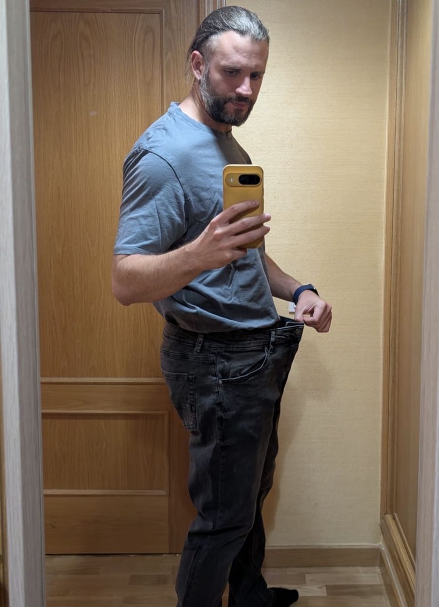 Cambio de talla de Gonza