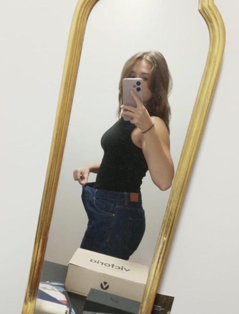 Cambio de talla de Alejandra