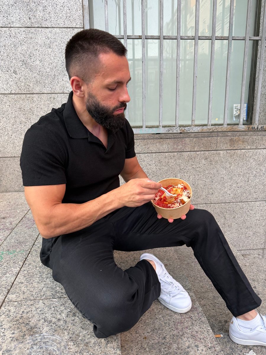 David en su día a día