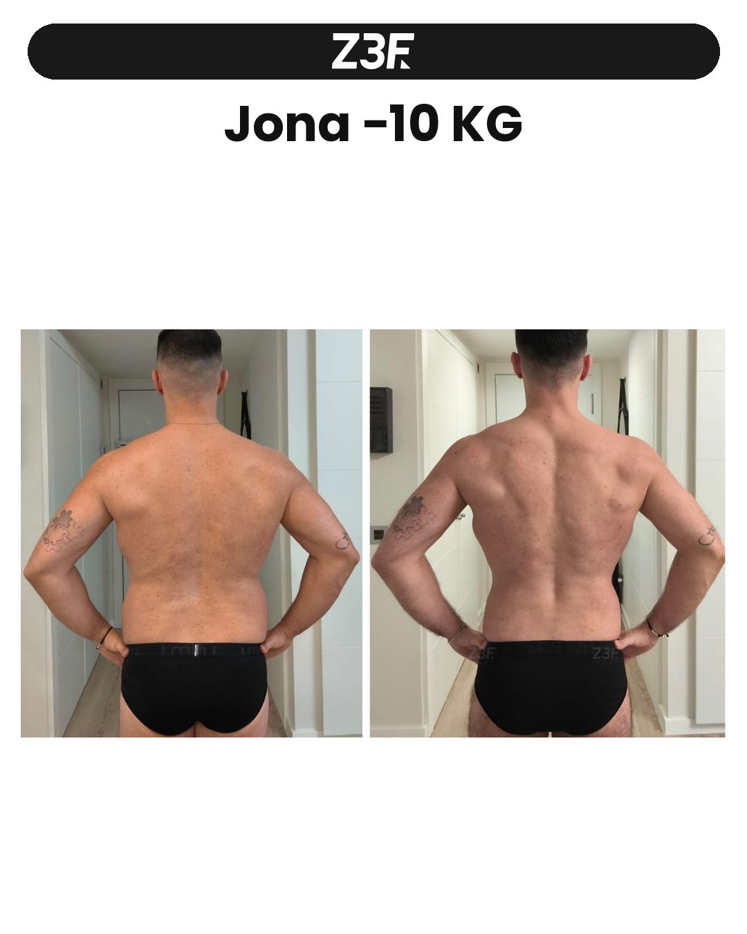 Cambio físico: Jona −10 kg